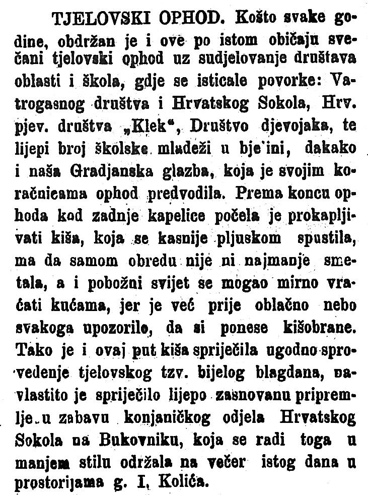 21 - Tijelovo 1926.