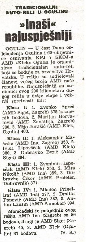 22 - Auto utrka 1979.