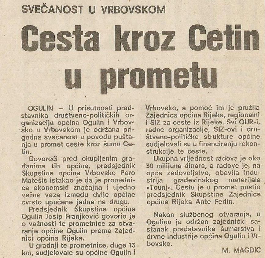 37 - Cesta kroz Cetin 2